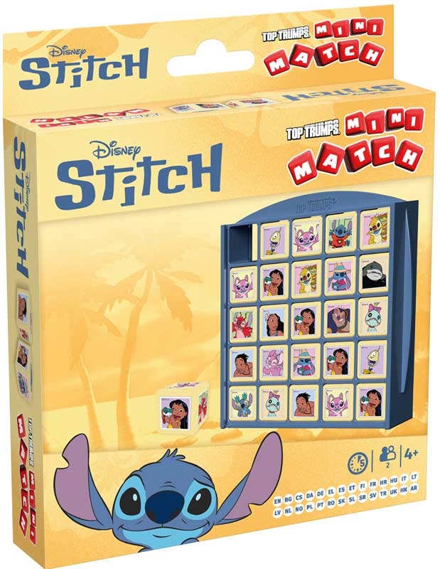 STITCH TOP TRUMPS MINI MATCH