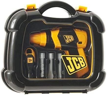 JCB Drill Tool Carry Case & Tools Play Set