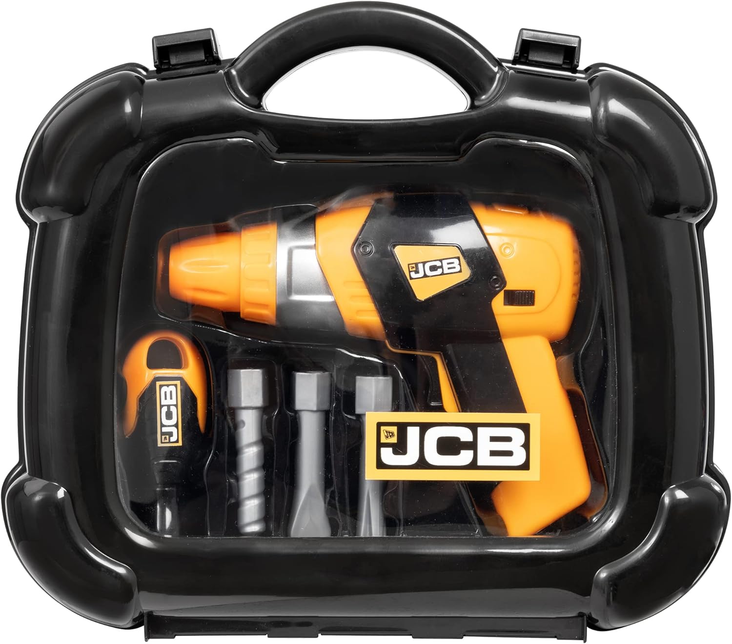 JCB Drill Tool Carry Case & Tools Play Set