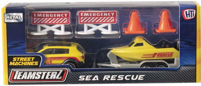 Teamsterz Street Machines Sea Rescue playset
