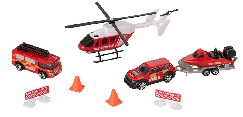 Teamsterz Street Machines Air Sea Rescue Team playset