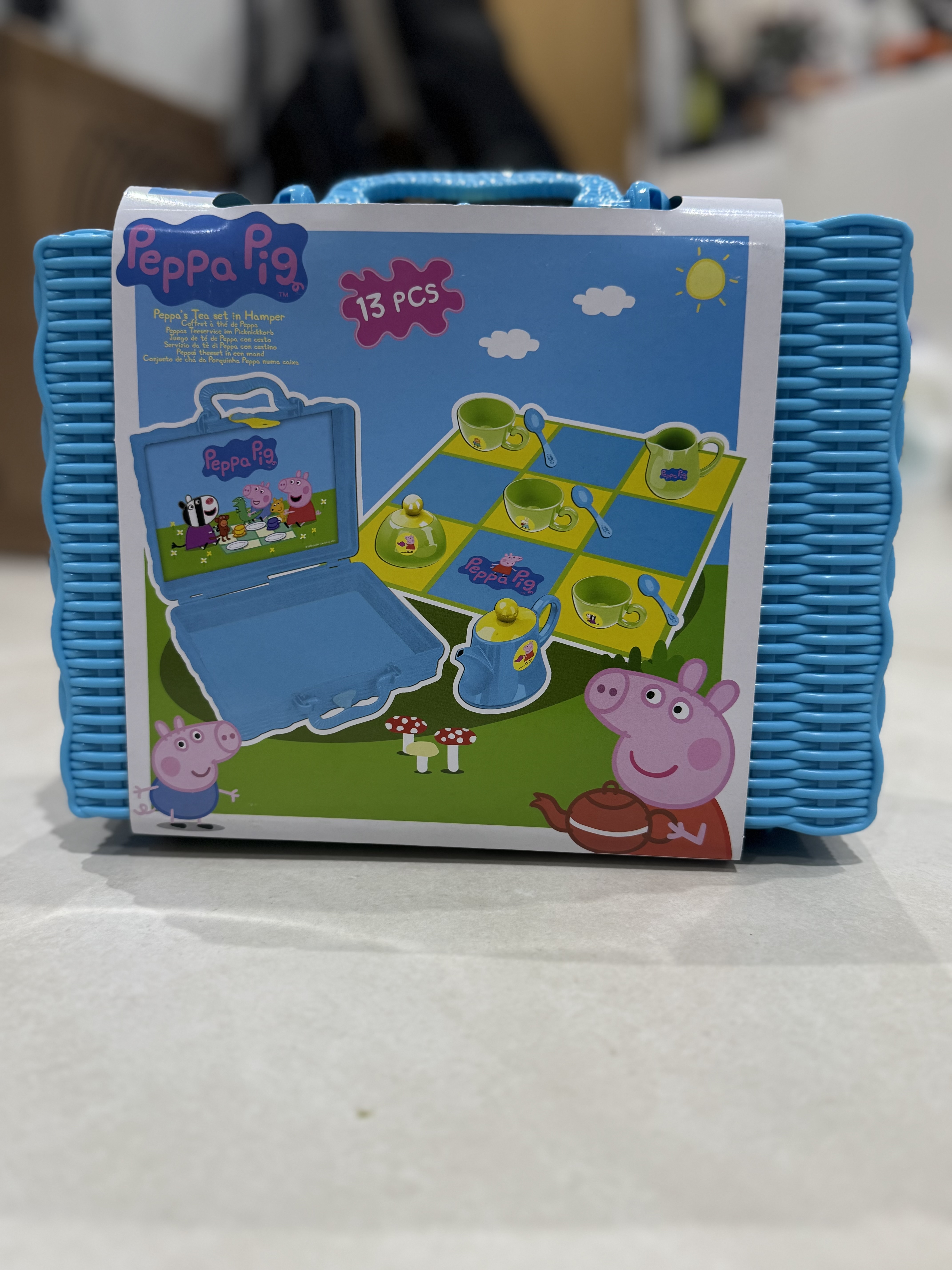 NEW Peppa'S Hamper Tea Set