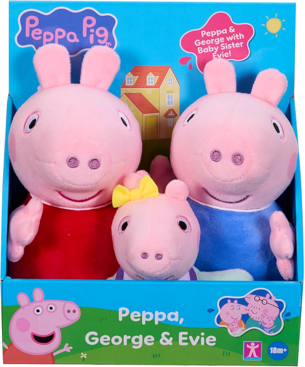 PEPPA - GEORGE - EVIE 3 - PACK