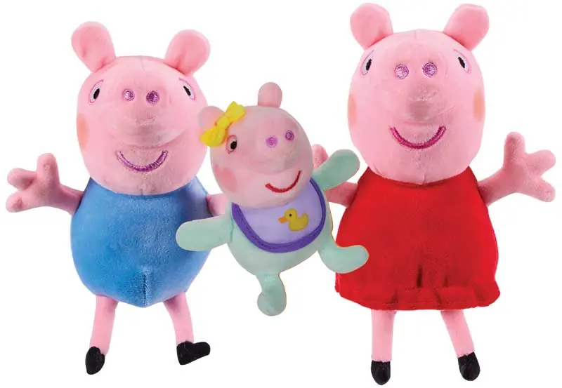 PEPPA - GEORGE - EVIE 3 - PACK