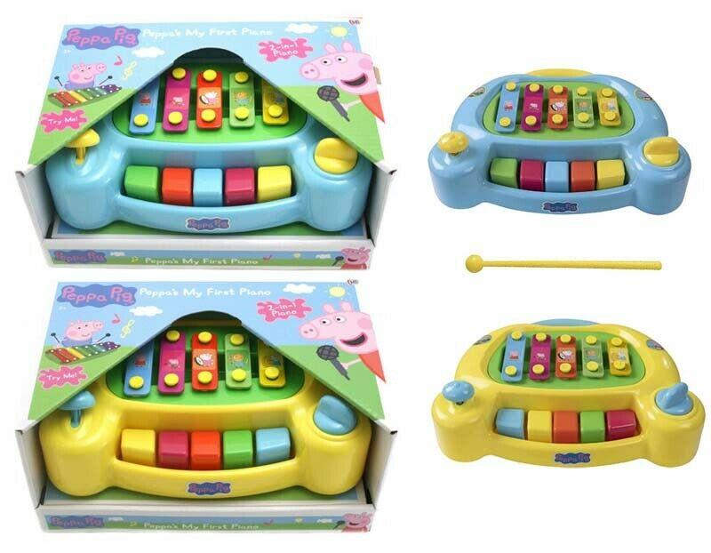 Peppa Pig Toy My First Piano 2 In 1 Piano Musical Fun Child Instrument