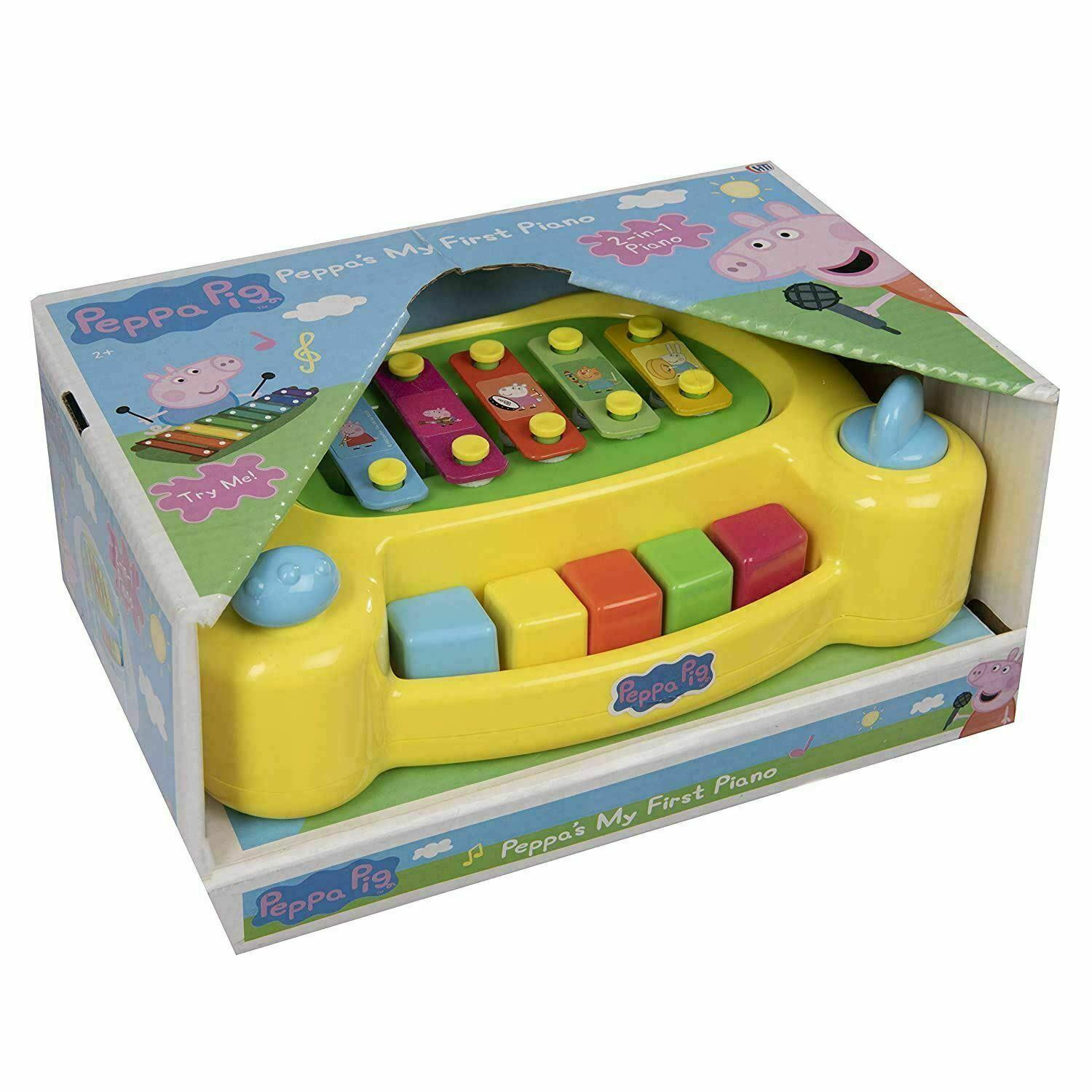 Peppa Pig Toy My First Piano 2 In 1 Piano Musical Fun Child Instrument