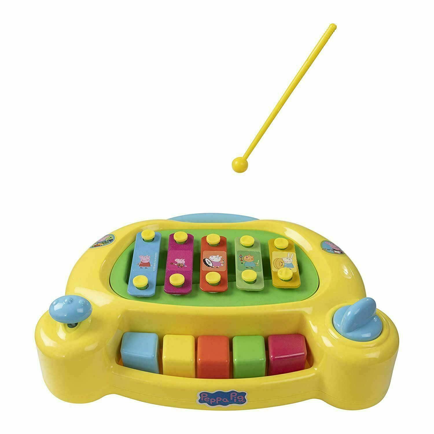 Peppa Pig Toy My First Piano 2 In 1 Piano Musical Fun Child Instrument