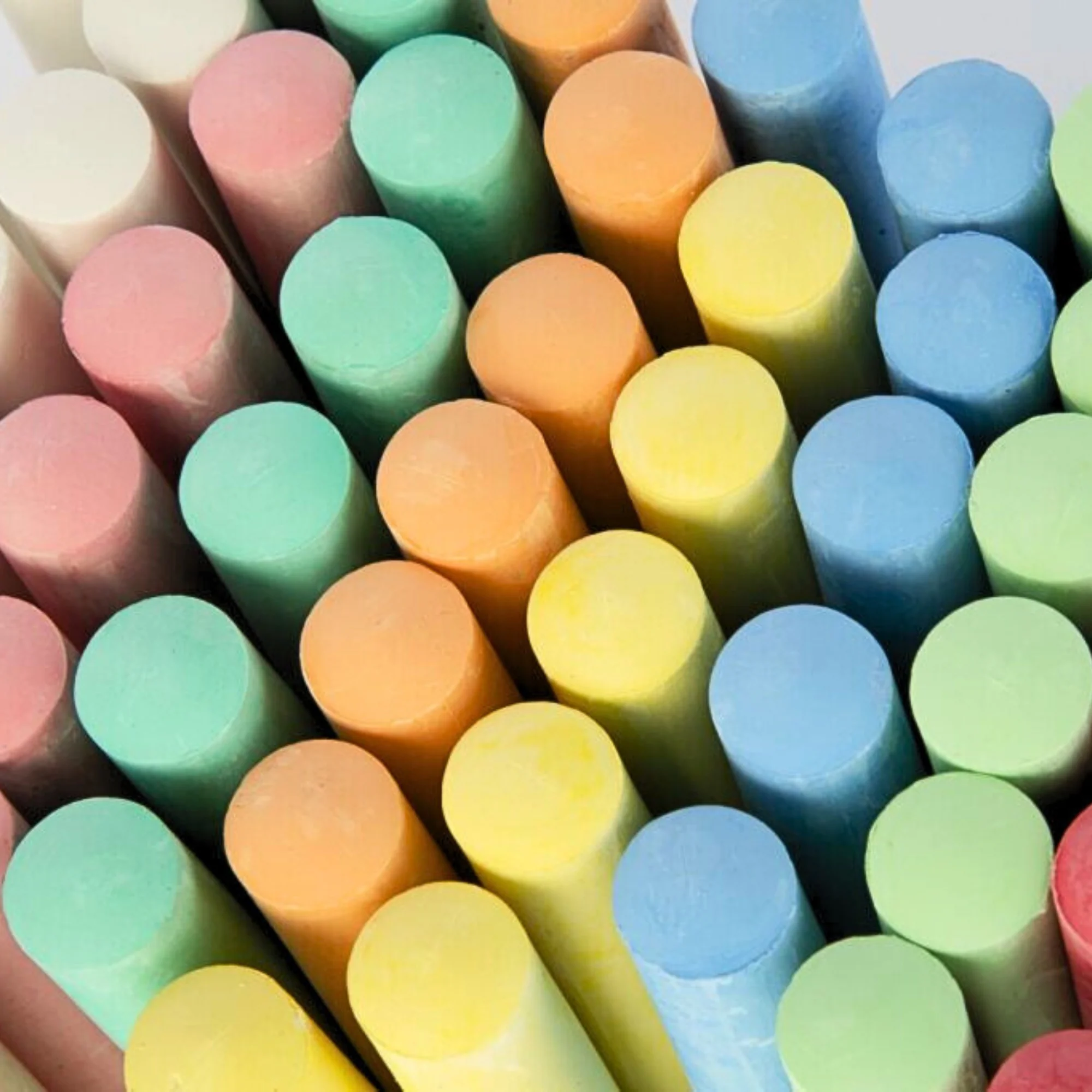 Fun Craft Pavement Chalk Set - 60 Jumbo Chalk's