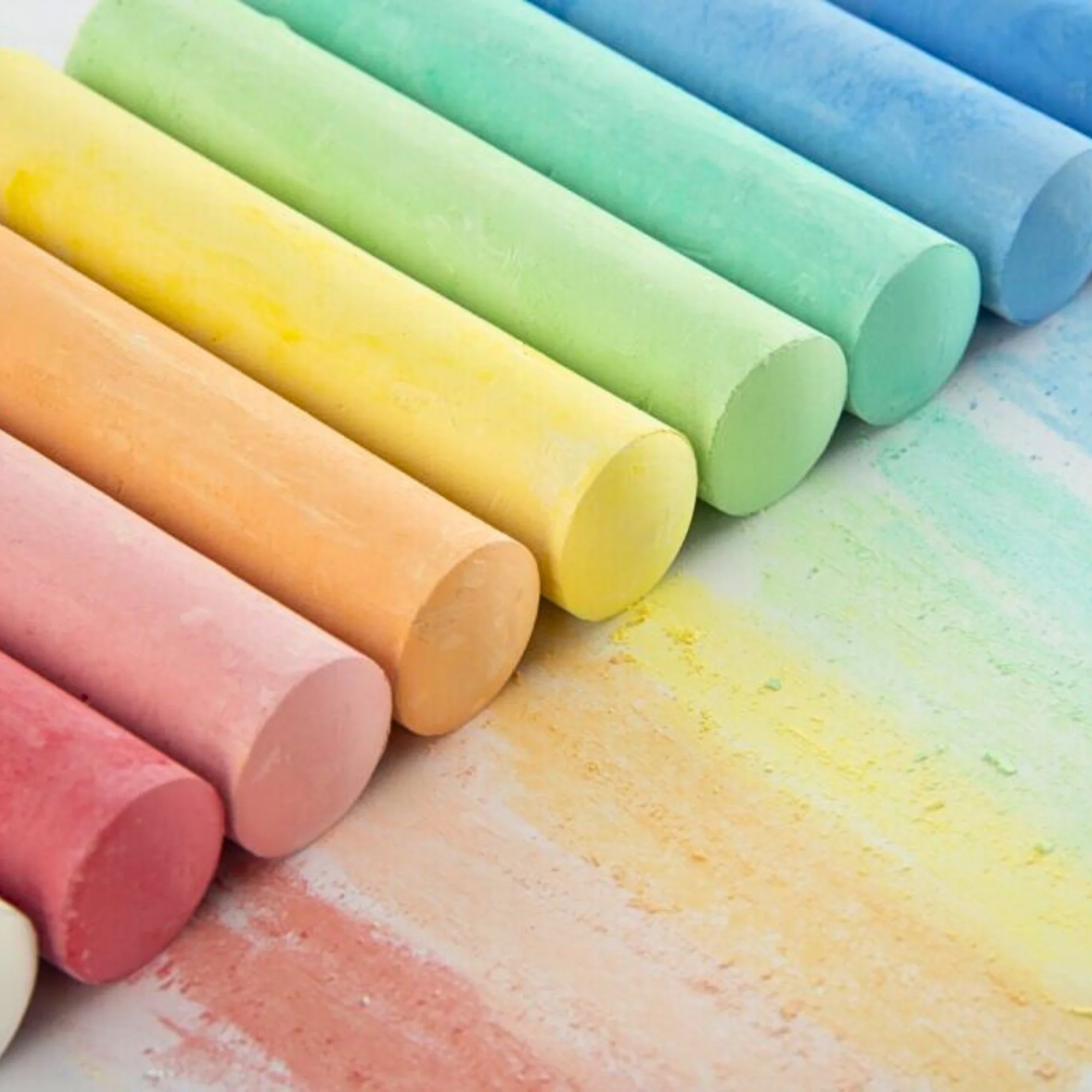 Fun Craft Pavement Chalk Set - 60 Jumbo Chalk's