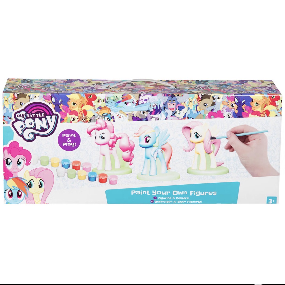 My Little Pony 3 Pack Paint Your Own(PYO)  Figure