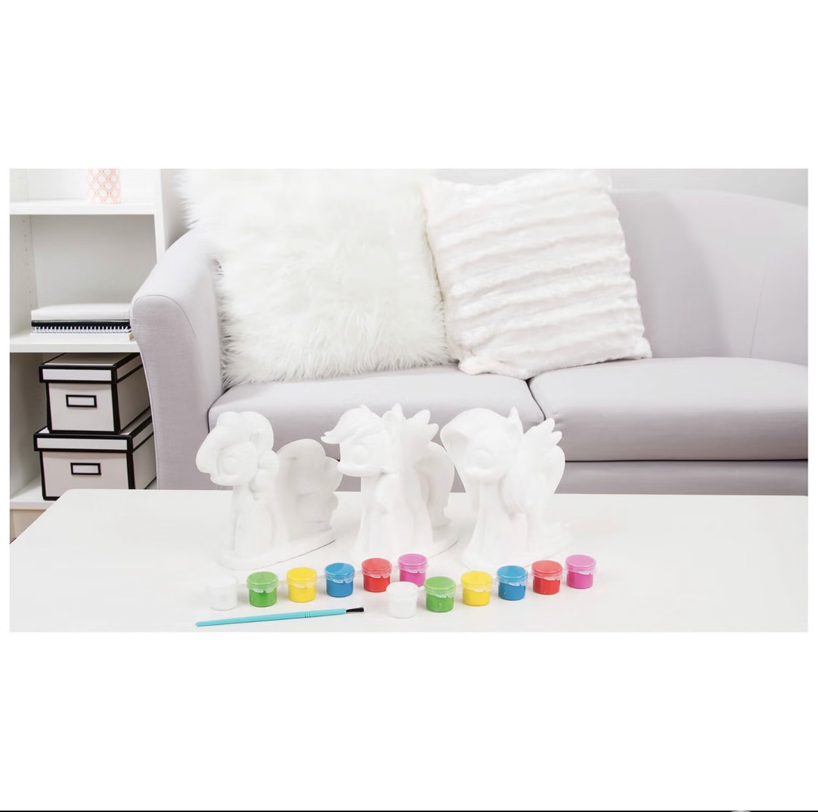 My Little Pony 3 Pack Paint Your Own(PYO)  Figure