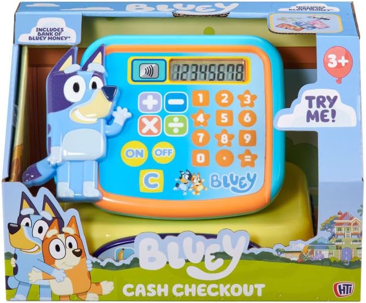 Bluey Cash Checkout