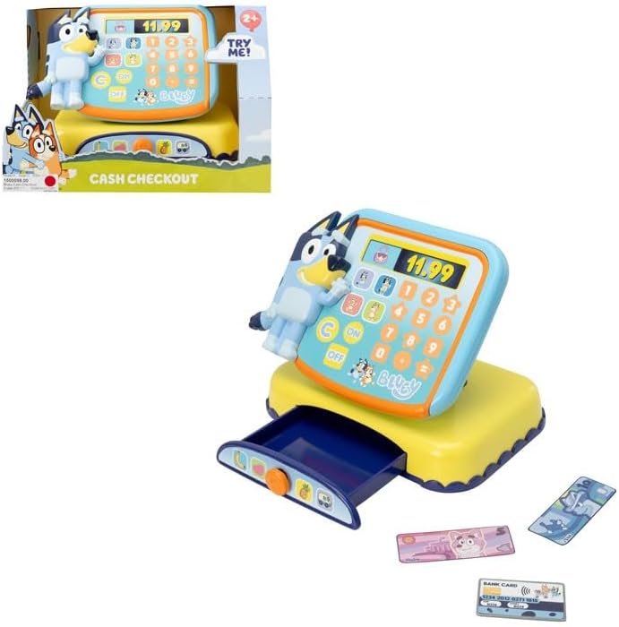Bluey Cash Checkout