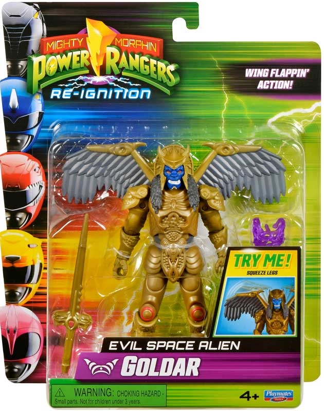 POWER RANGERS - ALIEN BASIC FIGURE GOLDAR