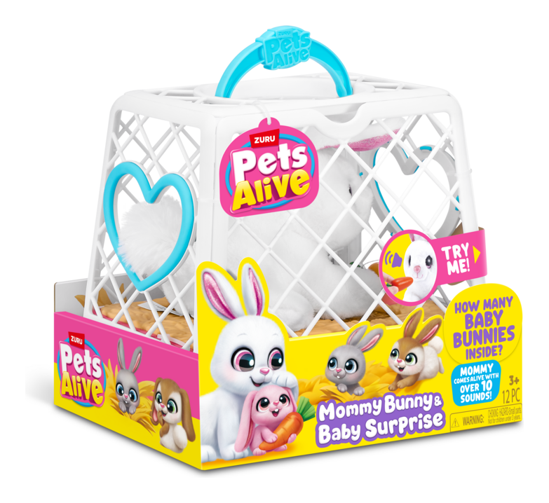 Pets Alive Mama Bunny & Baby Surprise.