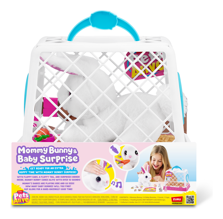 Pets Alive Mama Bunny & Baby Surprise.