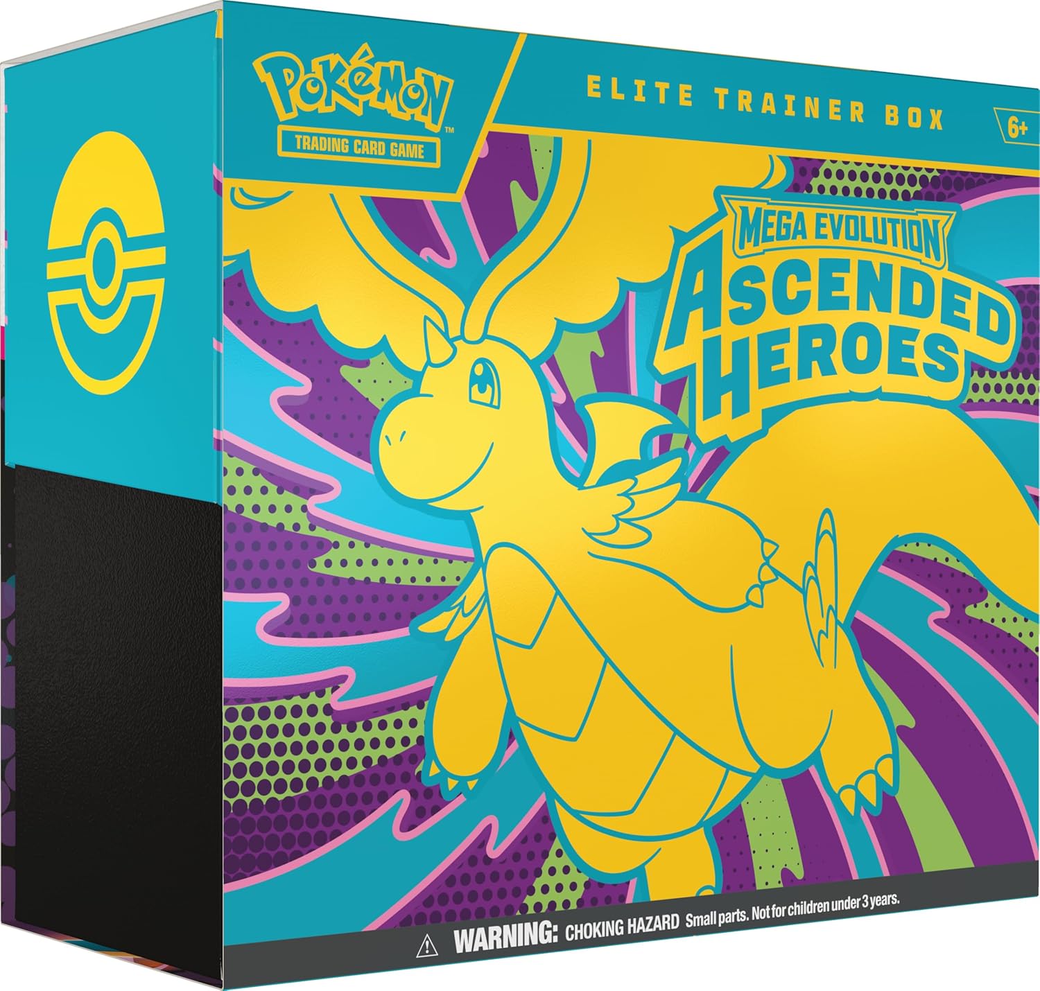 Pokémon Mega Evolution Ascended Heroes Elite Trainer Box with 9 Booster Packs