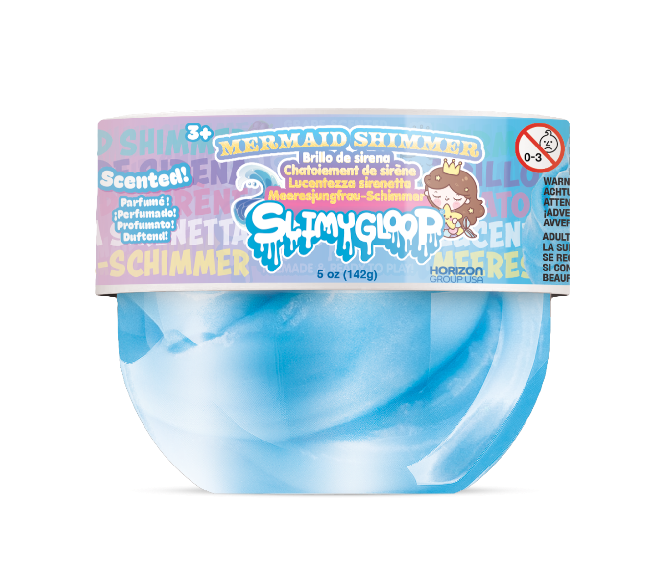 Slimy Gloop Scented Slime POD Jar Assorted – Sensory Slime with Surprise Charm