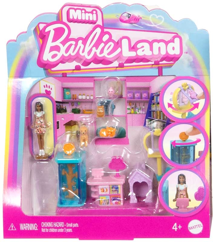 MINI BARBIELAND PLAYSET ASSORTED - £10 & BELOW PRODUCT