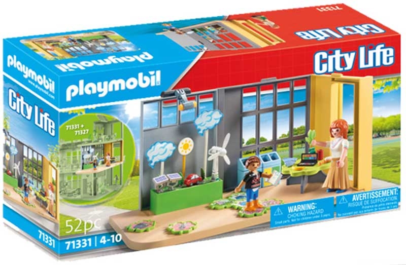 PLAYMOBIL CITY LIFE SCHOOL METEOROLOGY CLASS