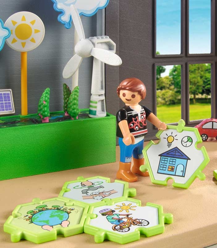 PLAYMOBIL CITY LIFE SCHOOL METEOROLOGY CLASS