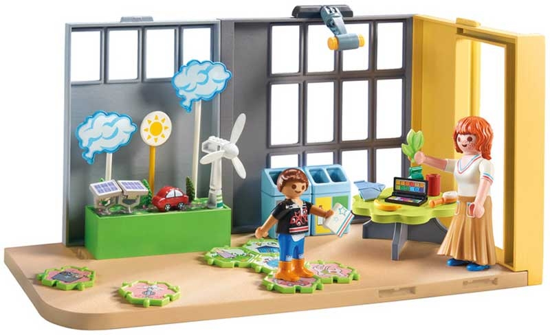 PLAYMOBIL CITY LIFE SCHOOL METEOROLOGY CLASS