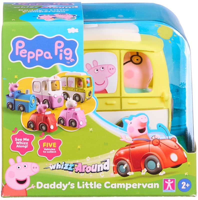 PEPPA PIG WHIZZ AROUND PEPPAS LITTLE VEHICLE ASSORTED