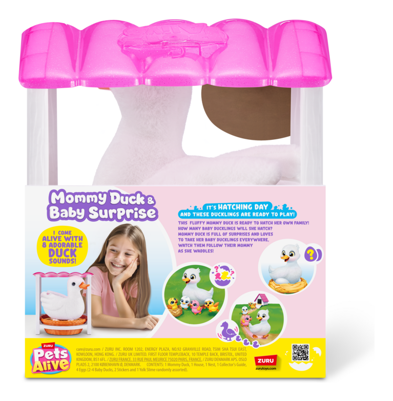 Pets Alive Mommy Duck & Baby Surprise