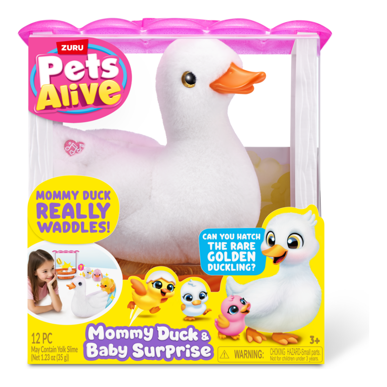 Pets Alive Mommy Duck & Baby Surprise