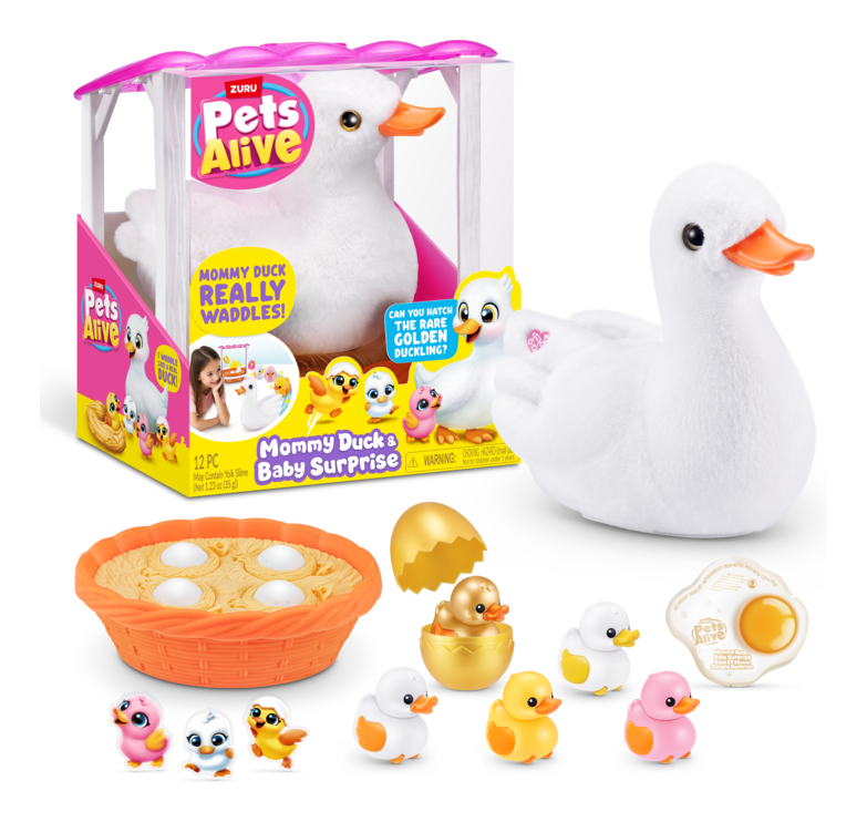 Pets Alive Mommy Duck & Baby Surprise