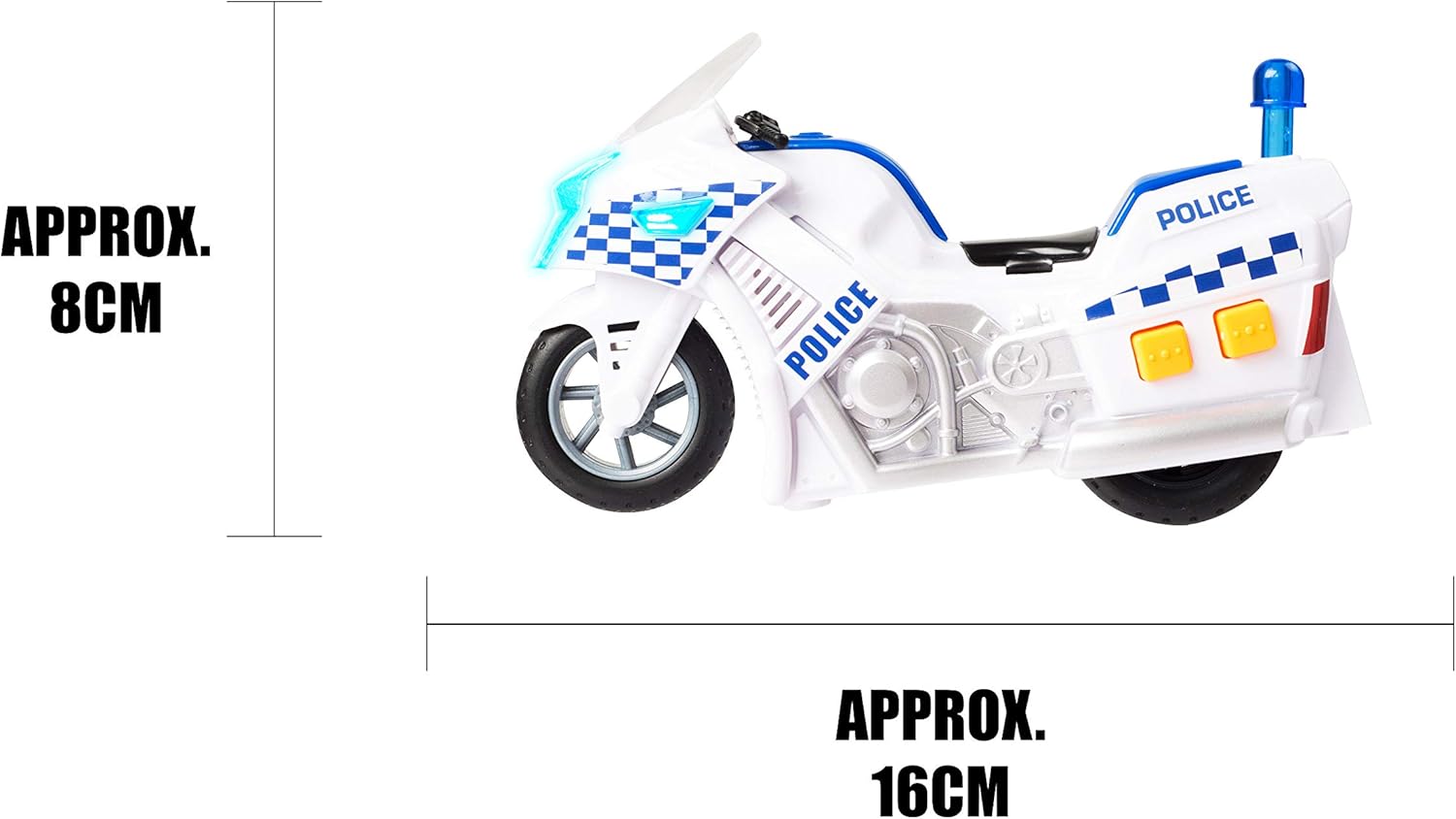 Teamsterz Lights & Sound Police Motorbike