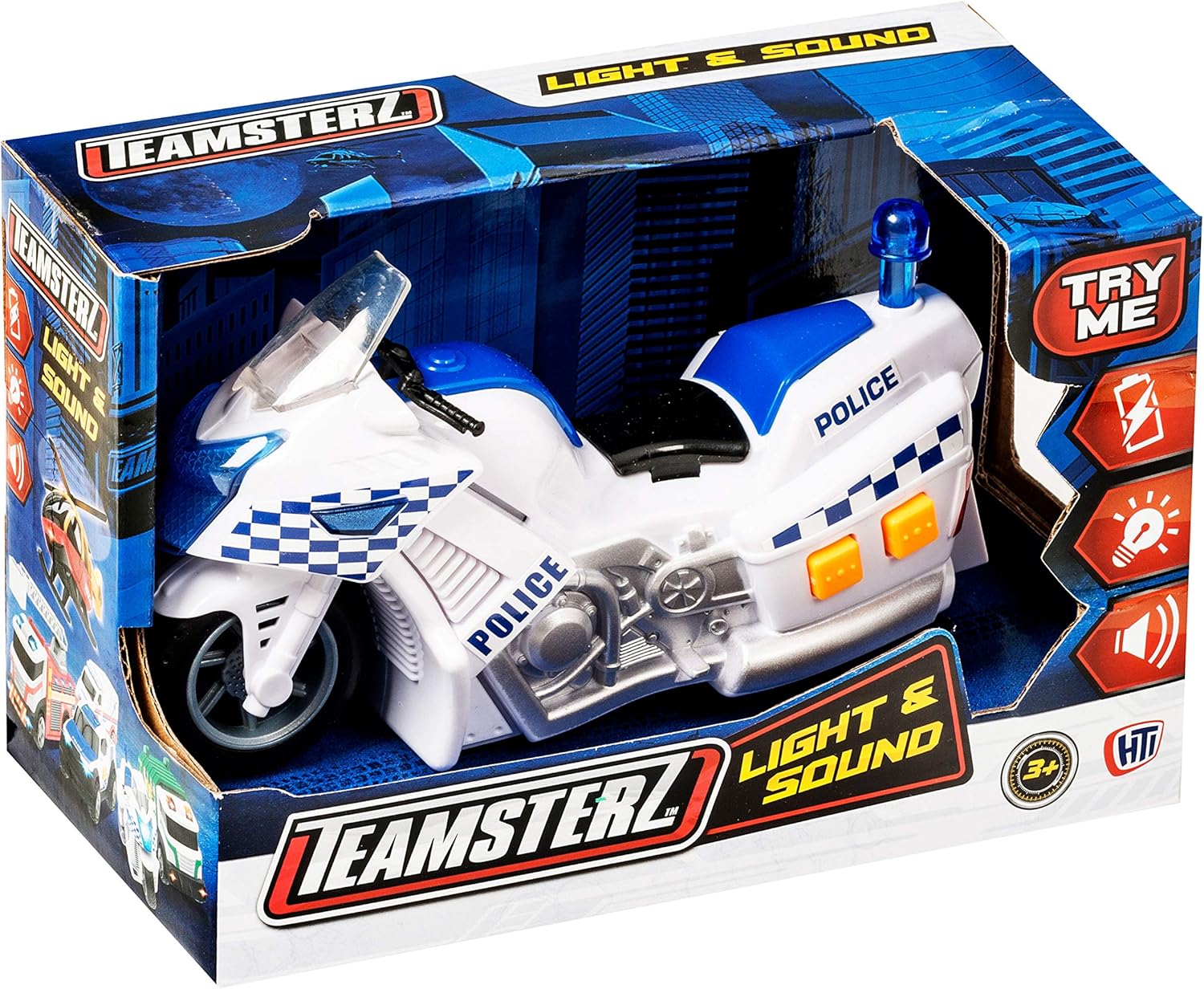 Teamsterz Lights & Sound Police Motorbike