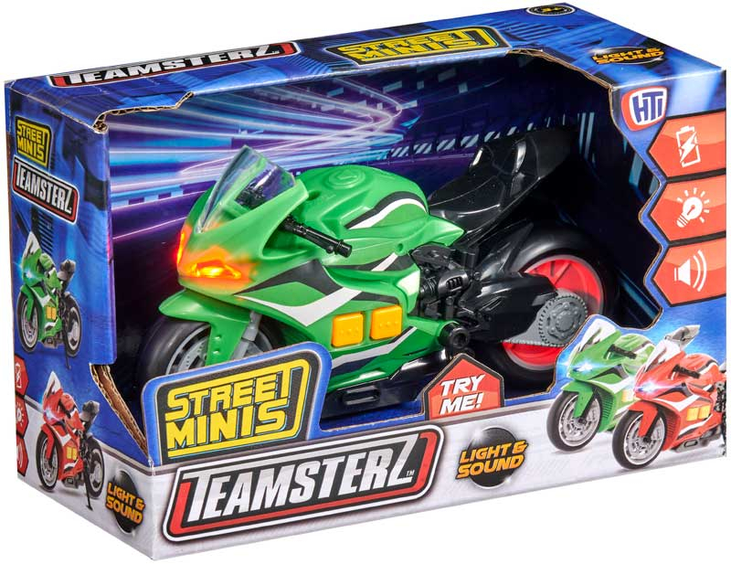 Teamsterz Light and Sound Street Minis Motorbike