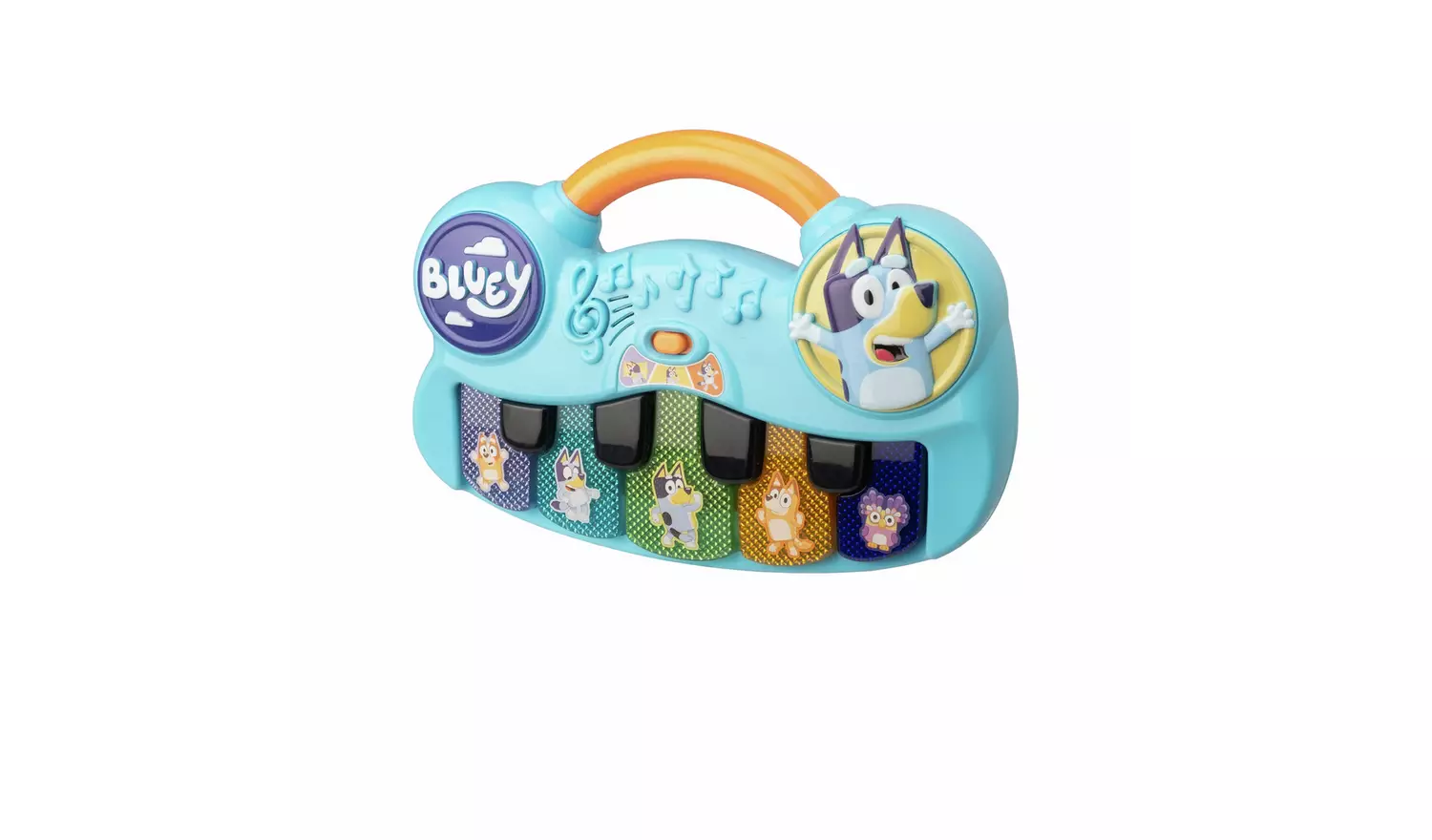 Bluey Kids Toy Keyboard Musical Piano Light Up Keys Baby Learning Music Play