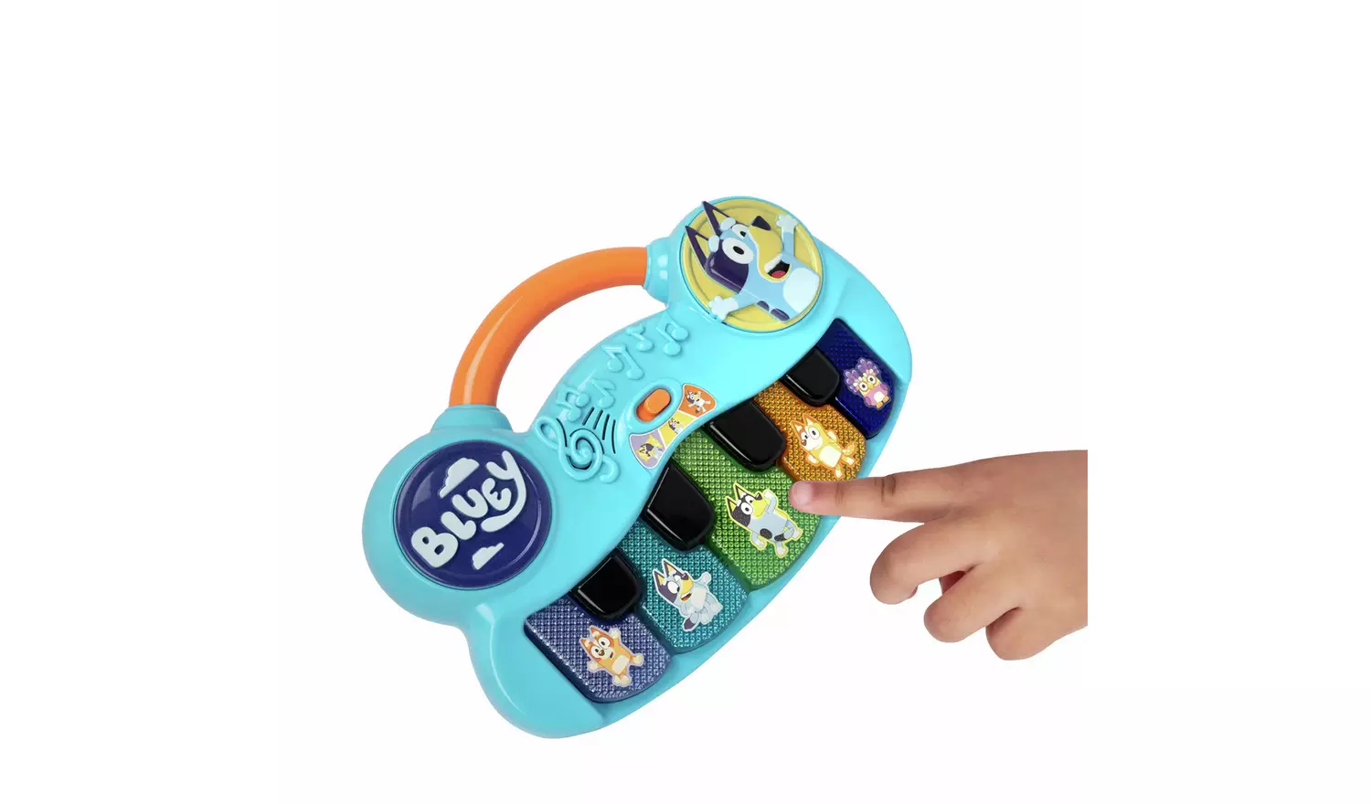 Bluey Kids Toy Keyboard Musical Piano Light Up Keys Baby Learning Music Play