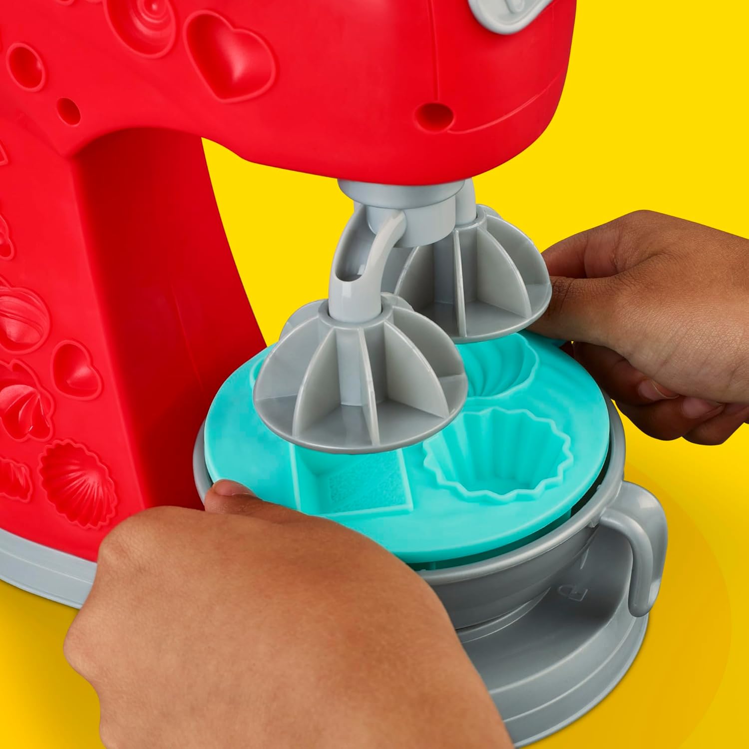 Play-Doh Kitchen Creations Magical Mixer Playset, Crafts for Kids, Toy Mixer with Play Kitchen Accessories, Arts and Crafts for Toddlers