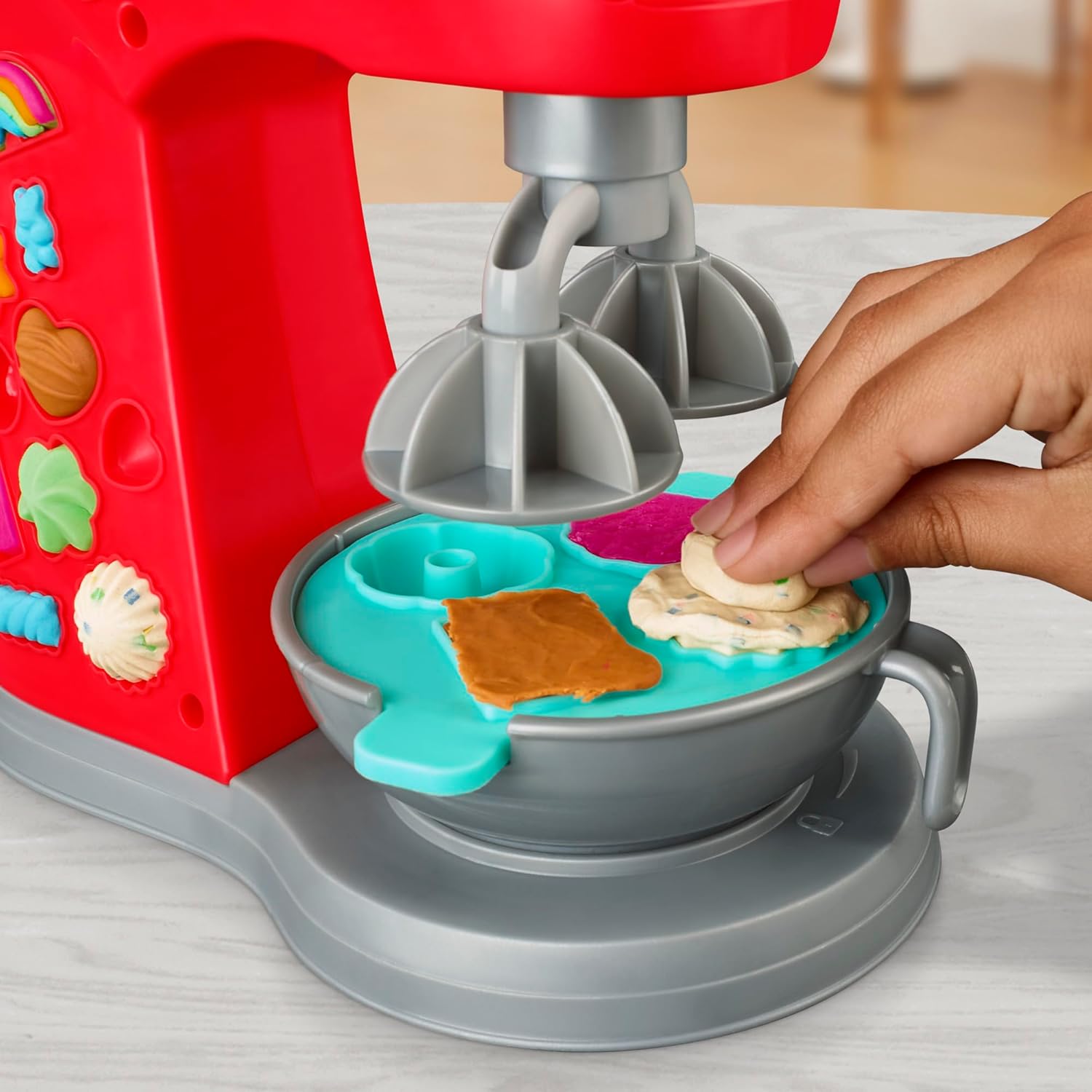 Play-Doh Kitchen Creations Magical Mixer Playset, Crafts for Kids, Toy Mixer with Play Kitchen Accessories, Arts and Crafts for Toddlers
