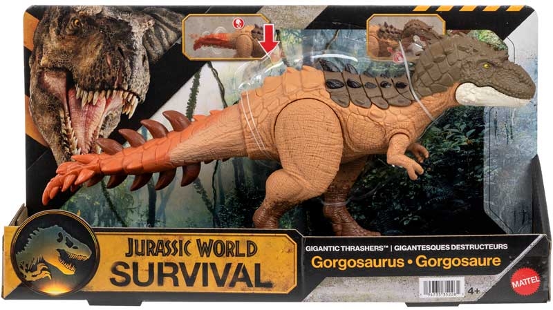 JURASSIC WORLD GIGANTIC THRASHERS GORGOSAURUS