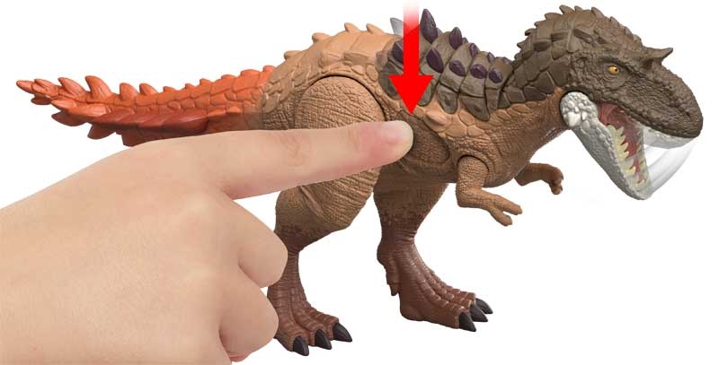 JURASSIC WORLD GIGANTIC THRASHERS GORGOSAURUS