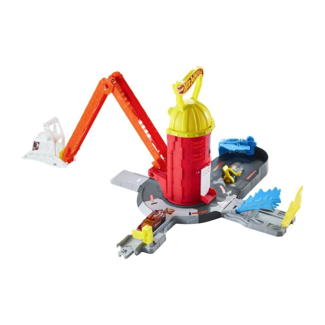 HOT WHEELS CITY SUPER FIRE STATION RESCUE