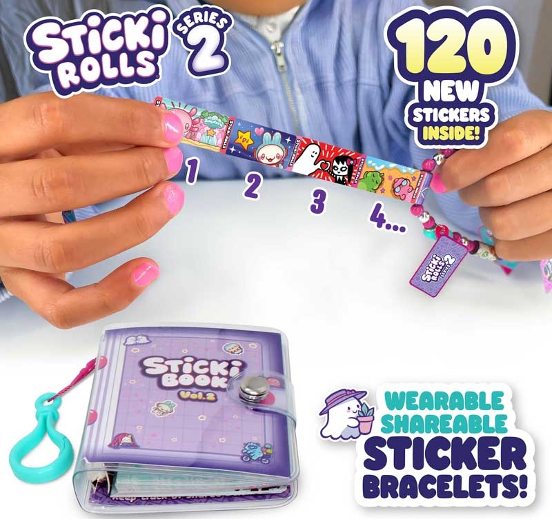 STICKI ROLLS STICKI BOOK PACK S2