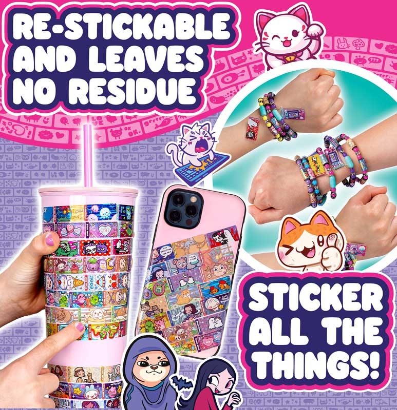 STICKI ROLLS STICKI BOOK PACK S2