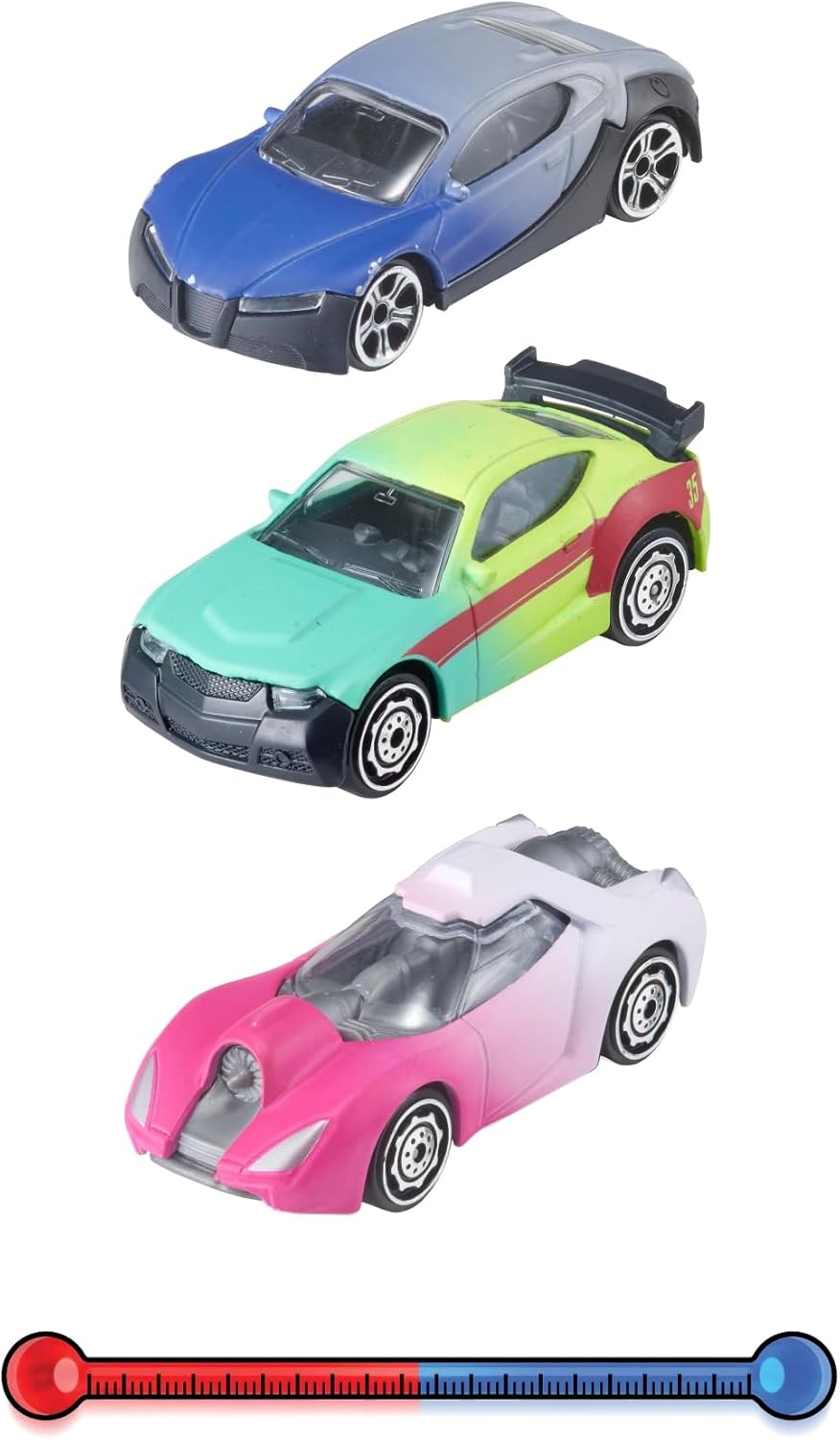 Teamsterz Street Machines Colour Change Die-Cast 3 Pack