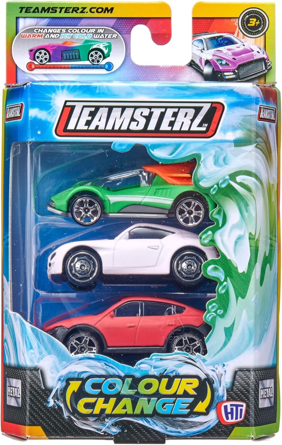 Teamsterz Street Machines Colour Change Die-Cast 3 Pack