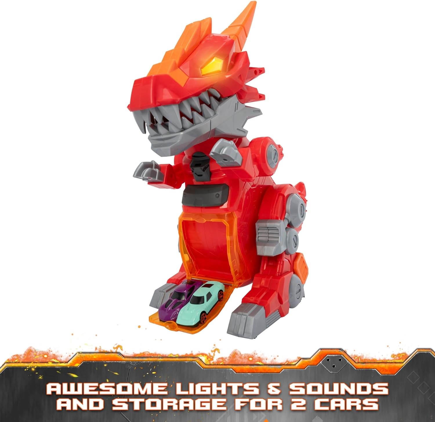 Teamsterz Robo Wreckerz Mega Beast With 1x Teamsterz Die-Cast Car