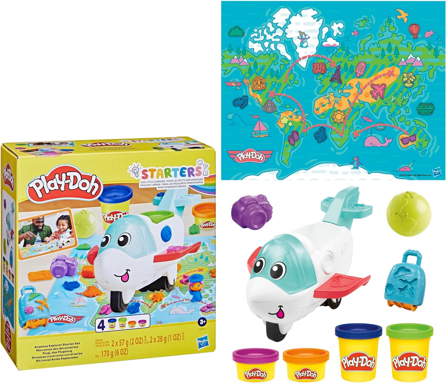 PLAY-DOH AIRPLANE EXPLORER STARTER SET
