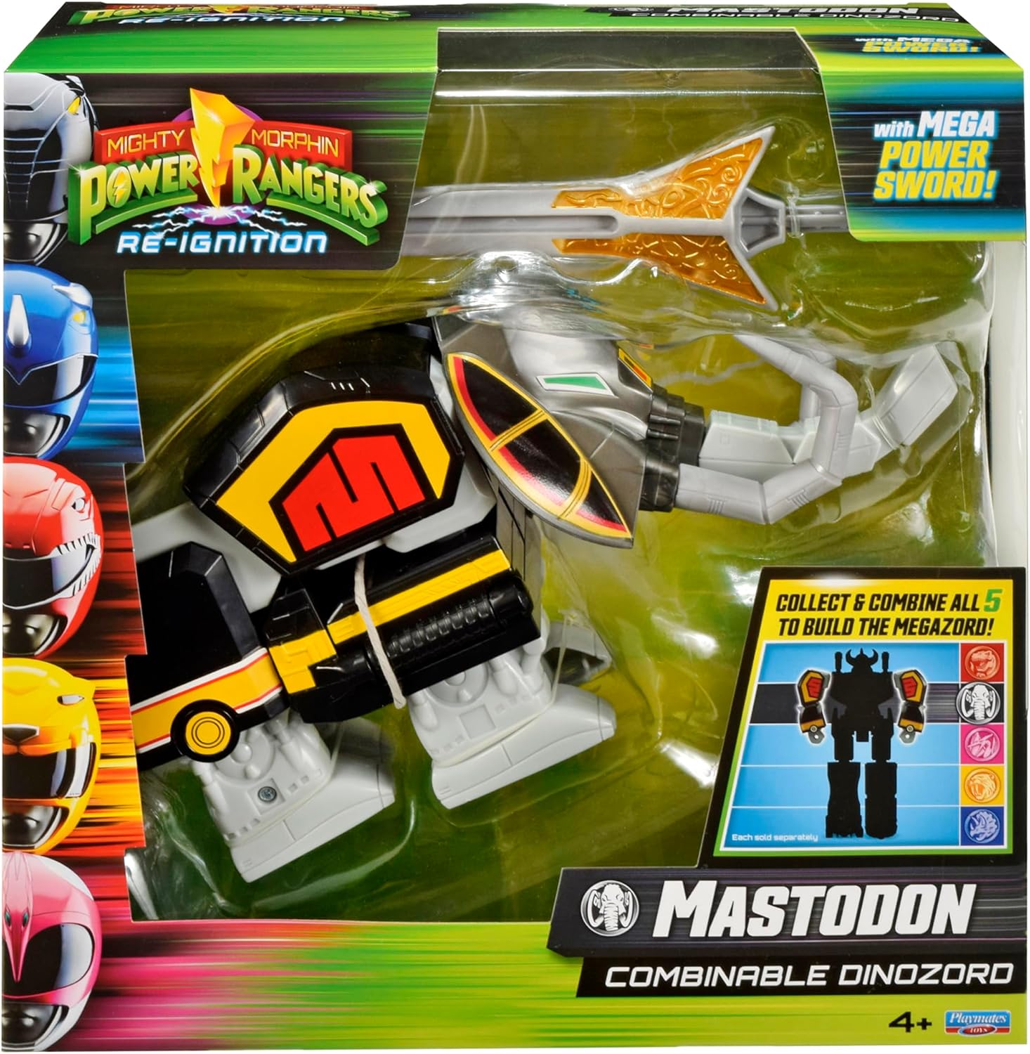 POWER RANGERS - MASTODON COMBINABLE DINOZORD