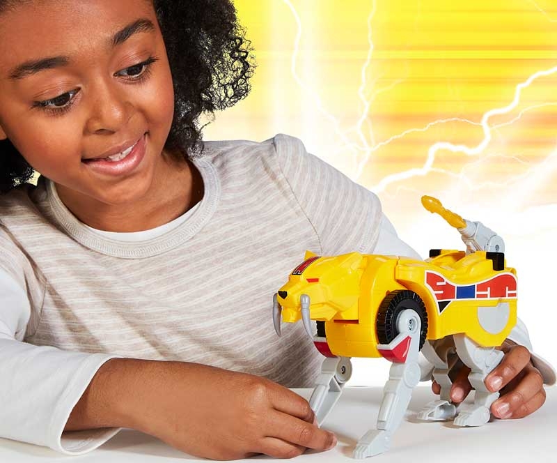 POWER RANGERS - SABERTOOTHED TIGER COMBINABLE DINOZORD