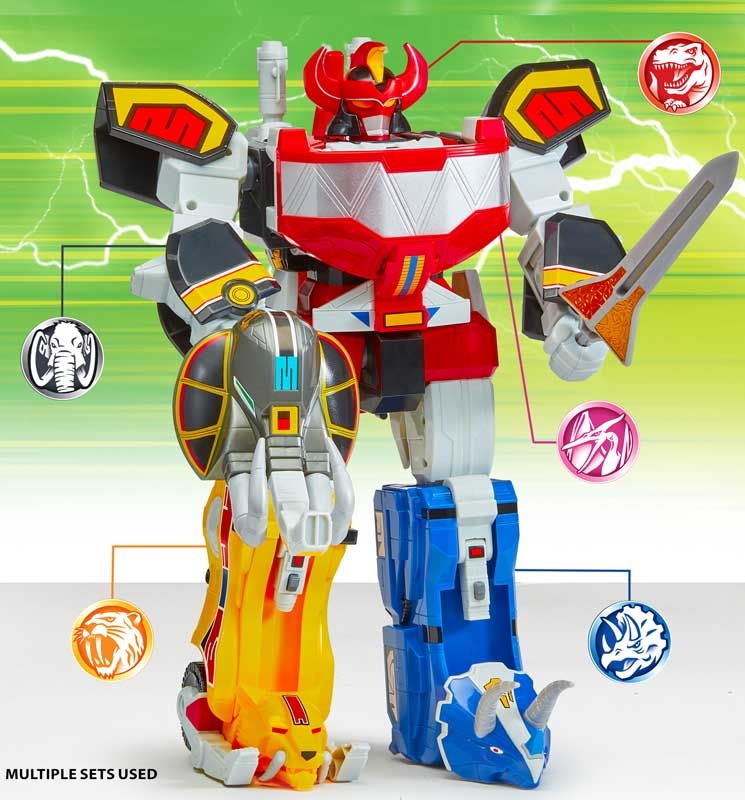 POWER RANGERS - SABERTOOTHED TIGER COMBINABLE DINOZORD