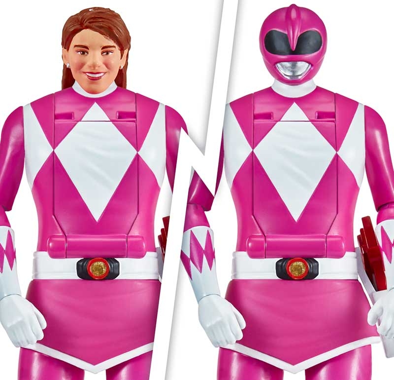 POWER RANGERS - AUTO MORPHIN RANGER FIGURE PINK RANGER